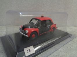 Altaya 1:43 Renault 4 CV Police Polizei
