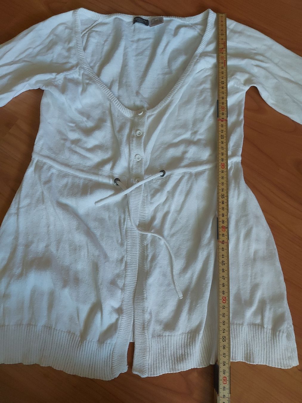 Gilets: jaquette coton blanche 36 – D'occasion à VUADENS par momy 2