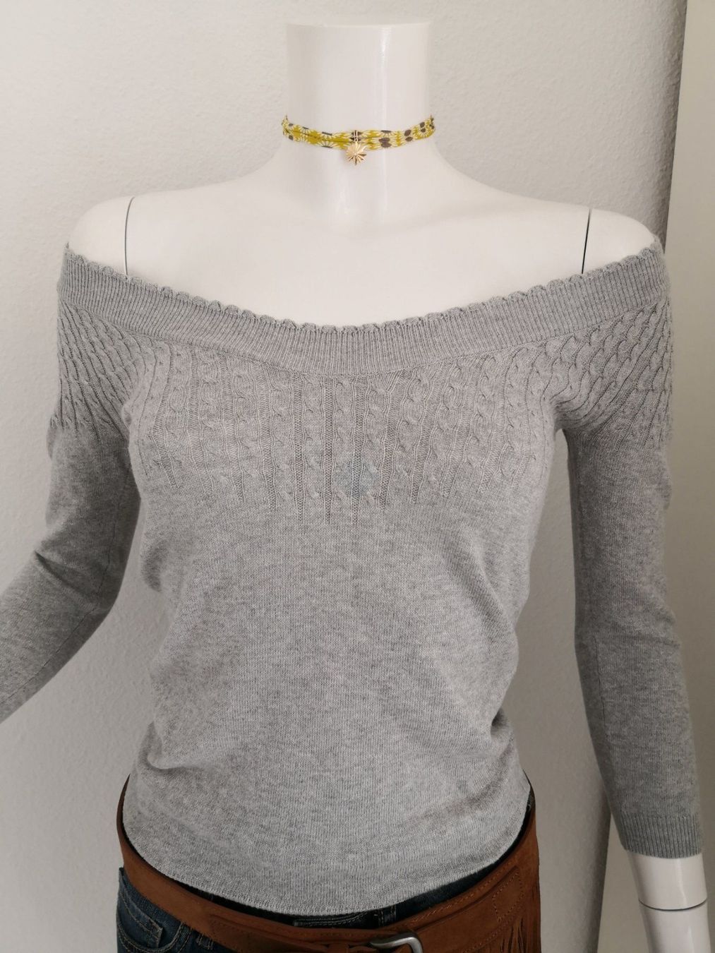 Mango Maglioni & Felpe: 🤩MANGO STRICK PULLOVER HELLGRAU & ZOPF-MUSTER NEU & D&G P. – Nuovo (secondo la descrizione) da Olten venduto da Naja-Twins-Twins 4