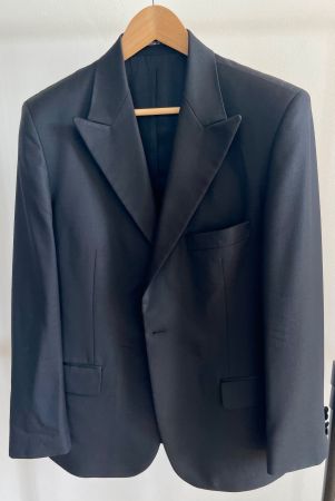 Smoking Sakko und Hose schwarz (Gr. 52), wenig gebraucht