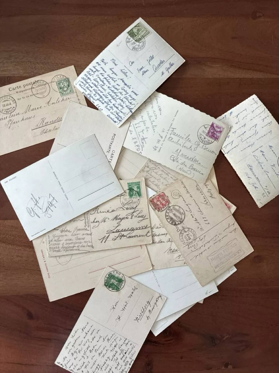 Cartoline postali: 54 Ansichtskarten diverse vom Kanton Bern – Usato da Oftringen venduto da Cla.vD.74 3
