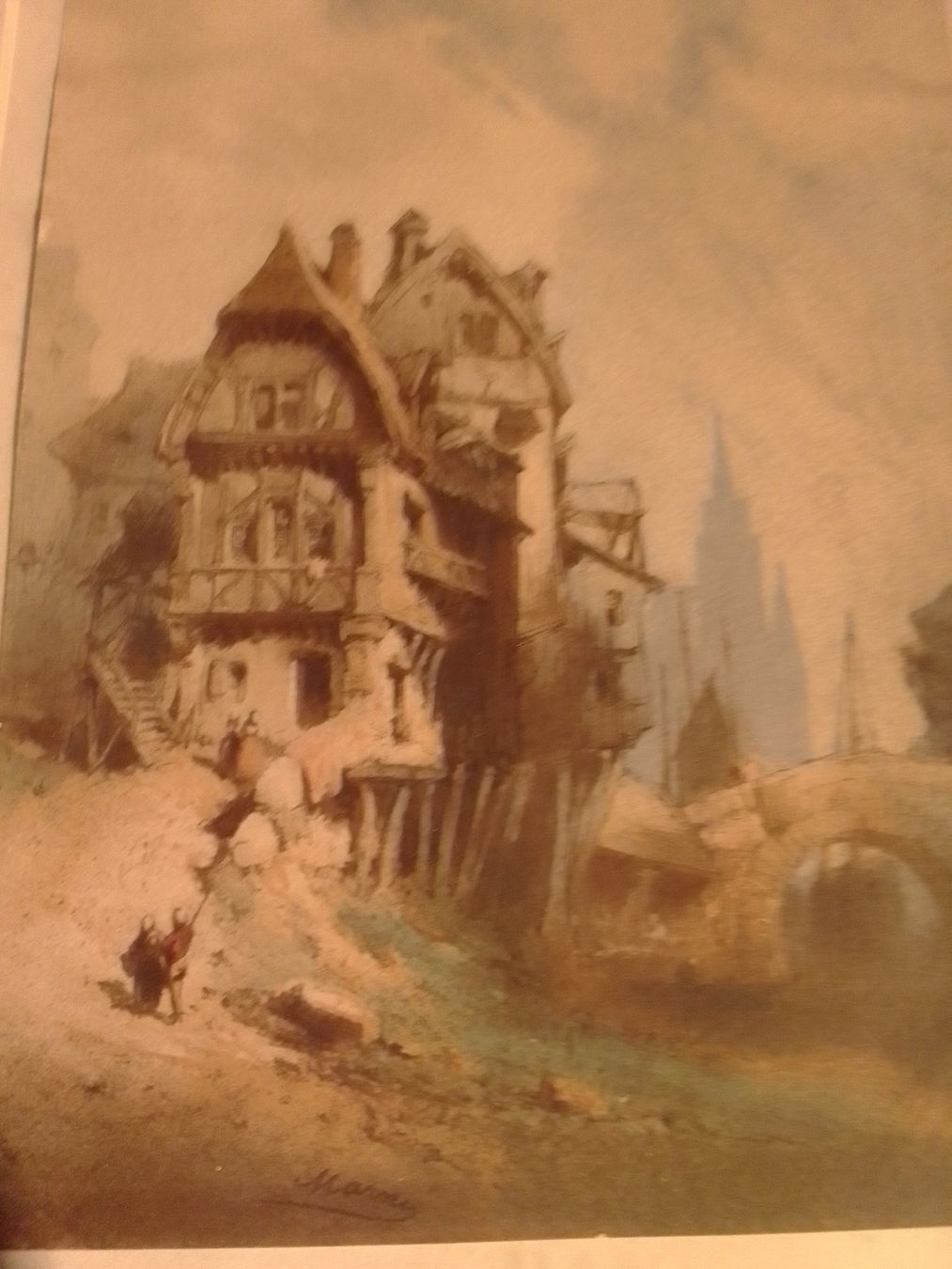 Dipinti: Aquarelle signé Paul Marly – Usato da Lausanne venduto da bad_fg6d 2