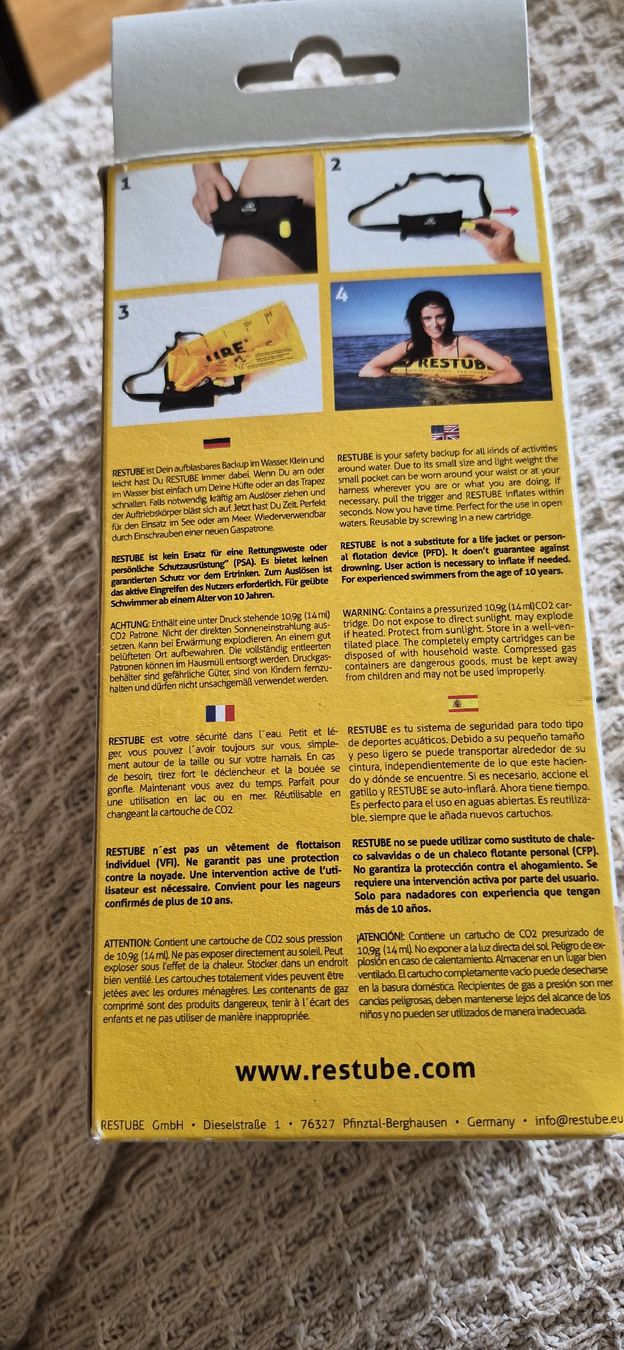 Schwimmwesten: Restube Beach, sécurité & fun pour la baignade, neuf – Neu und originalverpackt aus Gland von JeromeR. 3