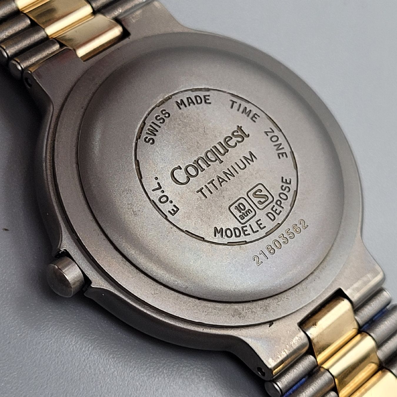 Longines Montres: LONGINES CONQUEST V.H.P TI TITANIUM & LONGINES QUARTZ DEFEKT – Défectueux à Bern par SeikoVintage 8