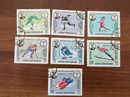 Aden Kathiri - Olymp. Grenoblel 1967 Mi. 134-140 (5824)