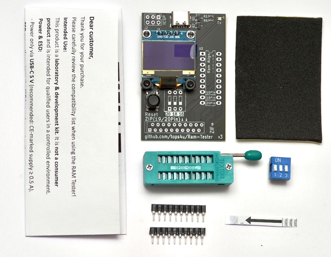 Misurare: RAM Tester - Commodore C64, Amiga, Spectrum, Apple, uvm. – Nuovo (secondo la descrizione) da Brügg BE venduto da Tops4u 2