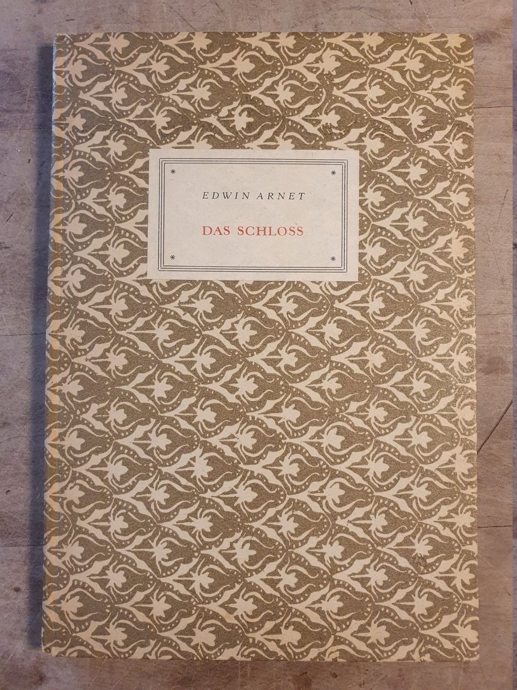 Libri: Das Schloss Edwin Arnet Gute Schriften Basel – Usato da Zürich venduto da loosebone