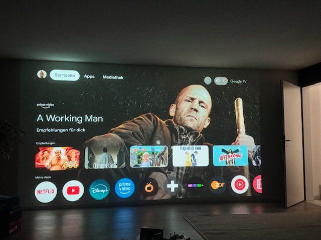 Panasonic Proiettori: Profi-Beamer Panasonic PT AT6000 Heimkino – Usato da Büsserach venduto da Hot_Shots
