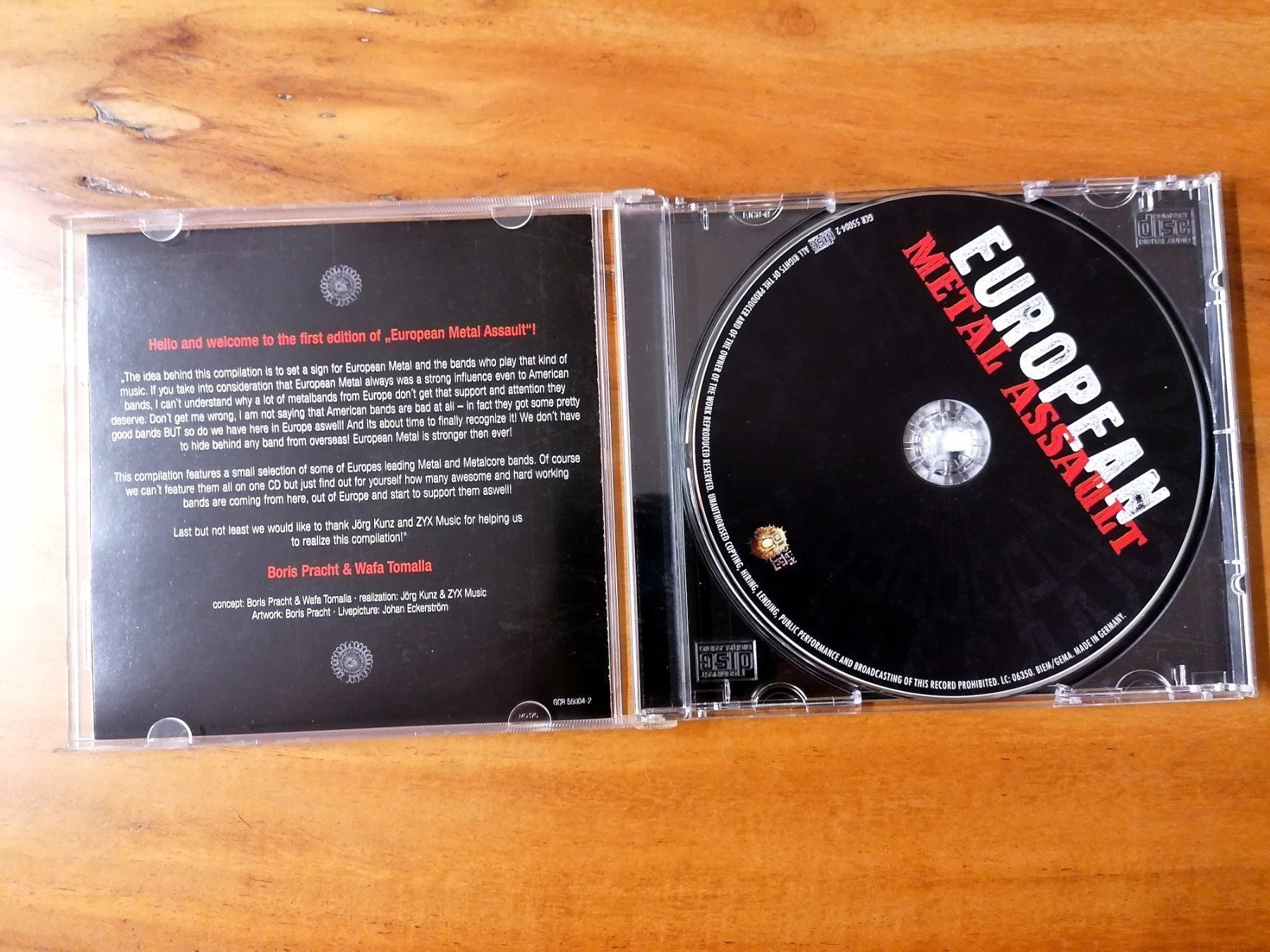 CD: European Metal Assault – Usato da Fällanden venduto da Bengel1967 2