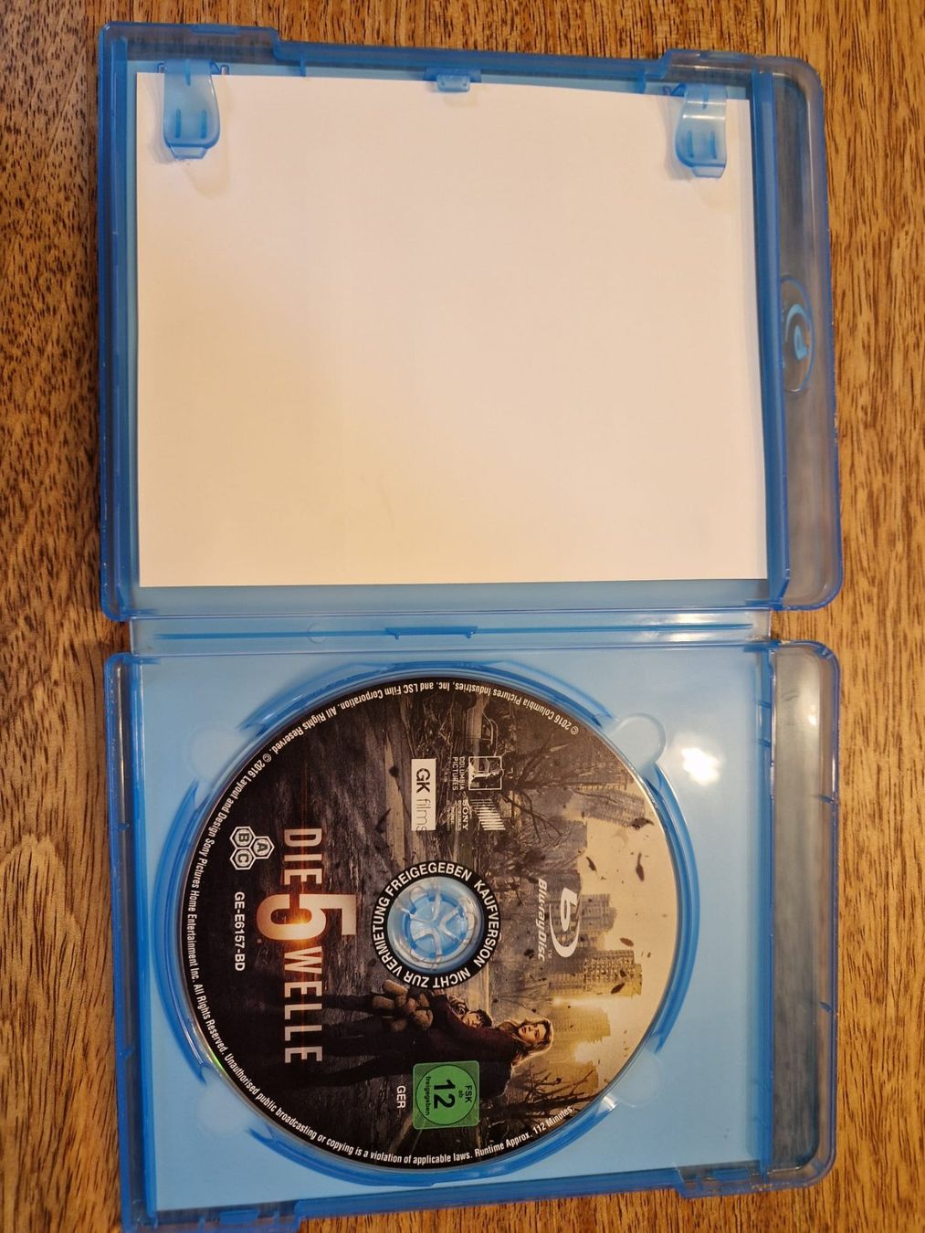 Tutti i DVDs: Blu-ray" Die 5 Welle" – Usato da Le mouret venduto da mar_wy8n 1