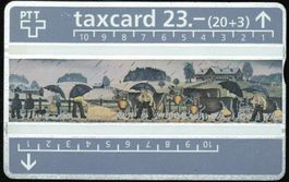 Taxcard B-2 Appenzeller Malerei 23 Fr. ungebraucht