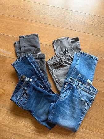 4 top Jeans gr ab 12jahren neuwertig 
