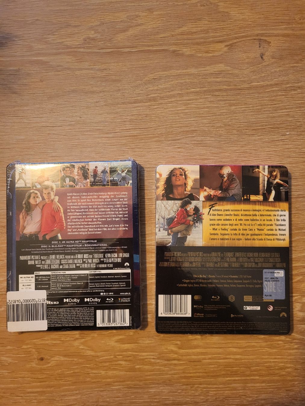 Alle DVDs: Flashdance + Footloose Steelbook OVP – Neu und originalverpackt aus Zürich von Knudell0 1