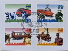 Foglio Ferrovie Svizzere 1997