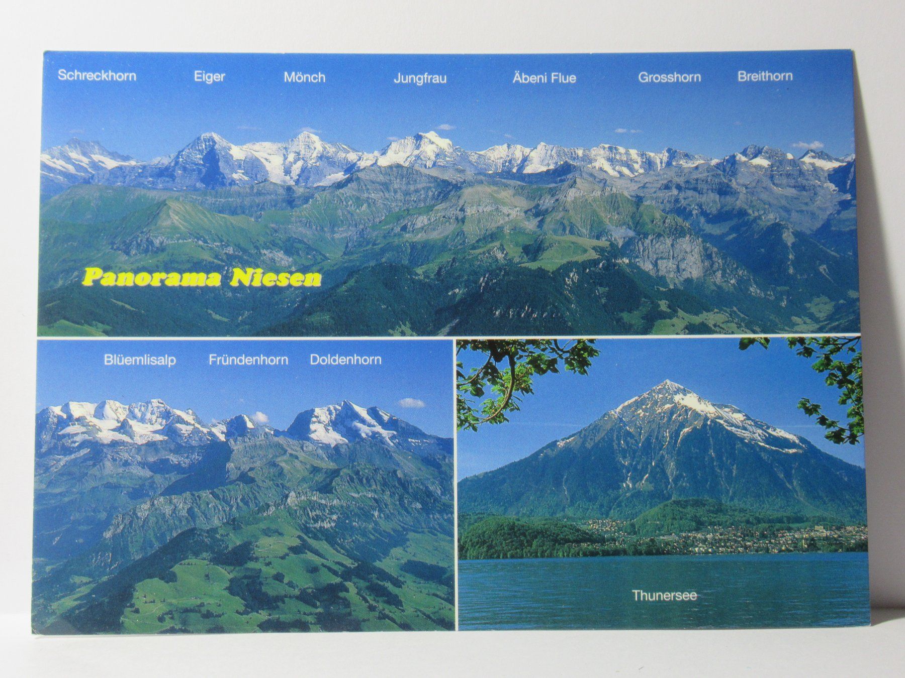 Cartoline postali: Panorama Niesen – Usato da Grenchen venduto da frechri