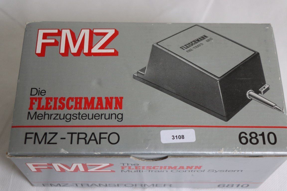 Fleischmann Elettronica: FMZ Trafo (3108-3109) – Nuovo e nell'imballaggio originale da Bäriswil BE venduto da WWYN-Liquidationen 1