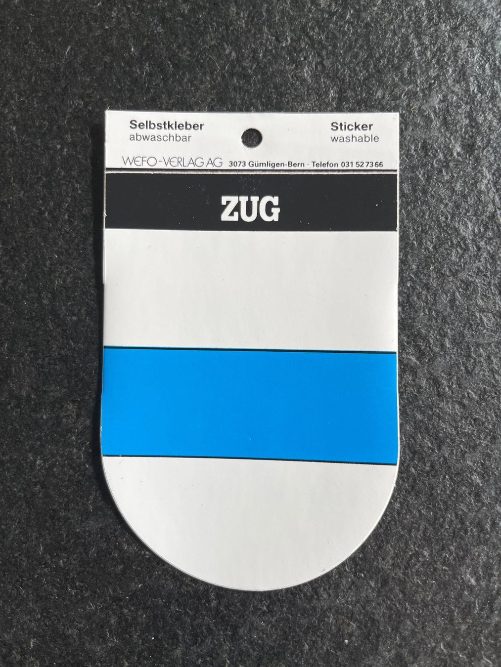Aufkleber: Wappenkleber Zug – Neu (gemäss Beschreibung) aus Spiez von Fridu99