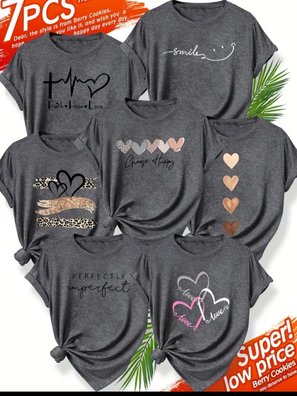 Kleiderpakete: T - Shirt XXL 7 teilig – Neu und originalverpackt aus Kulmerau von Doene7