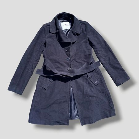 Thomas Burberry vintage black coat