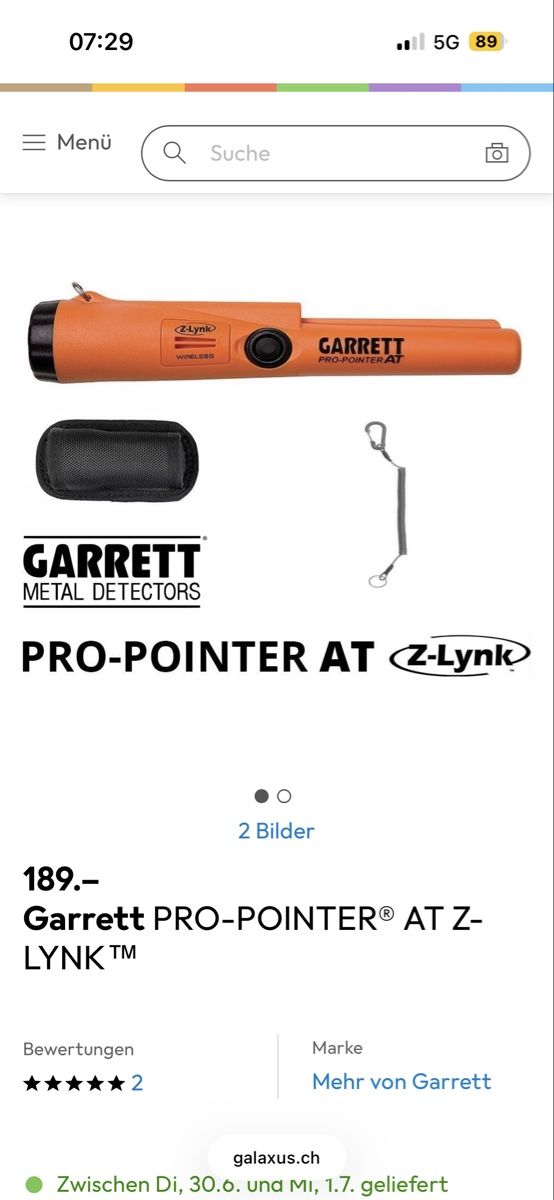 Garrett Tous les outils: Pinpointer Garrett – D'occasion à Bolken par Romeo80 3