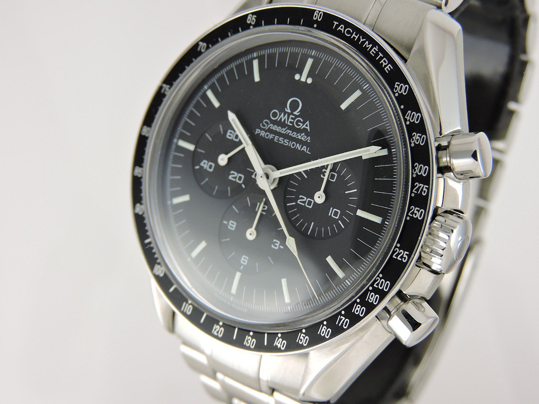 Omega Uhren: 1999 Omega Speedmaster Ltd.Apollo XI 3560.50 - Serviced, B&P – Gebraucht aus Bern von Vintage-Oyster 4