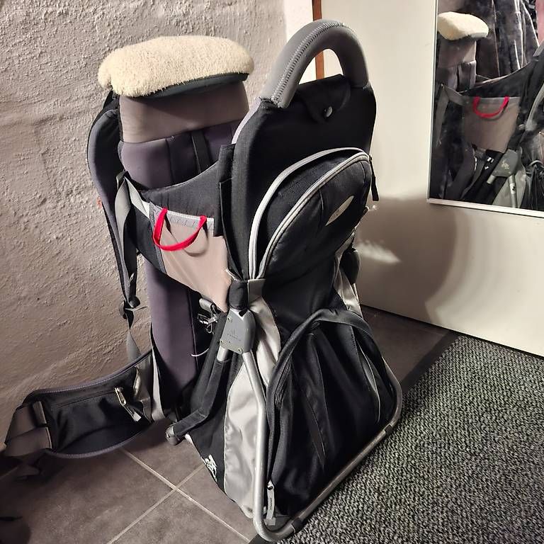 Vaude Zaini: Vaude Kindertrage Rucksack Kraxe – Usato da Goldach venduto da ABTGolf