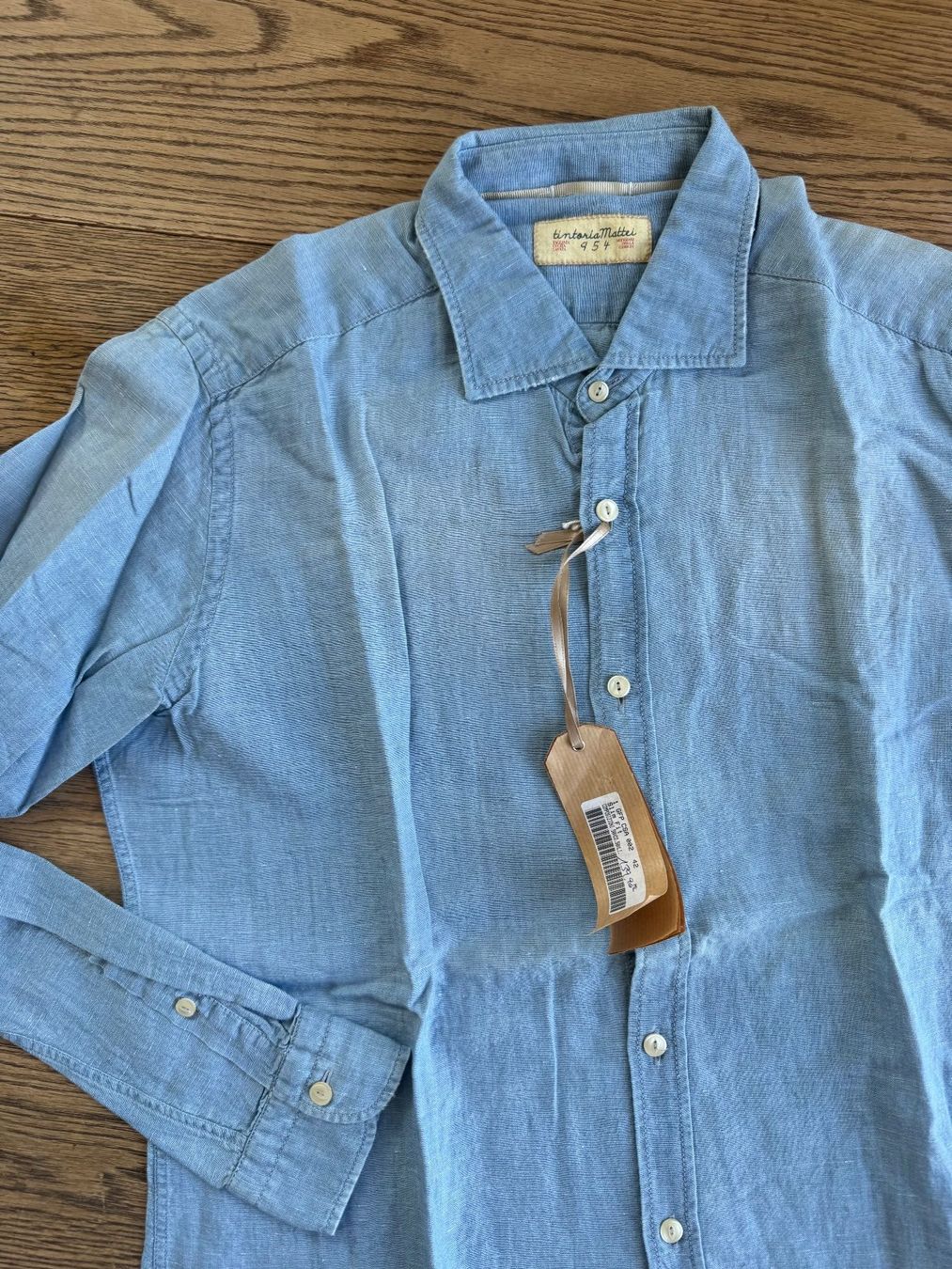 Camicie: Hemd, Mattei //NEU// 42 – Usato da Stettfurt venduto da outlet72 1