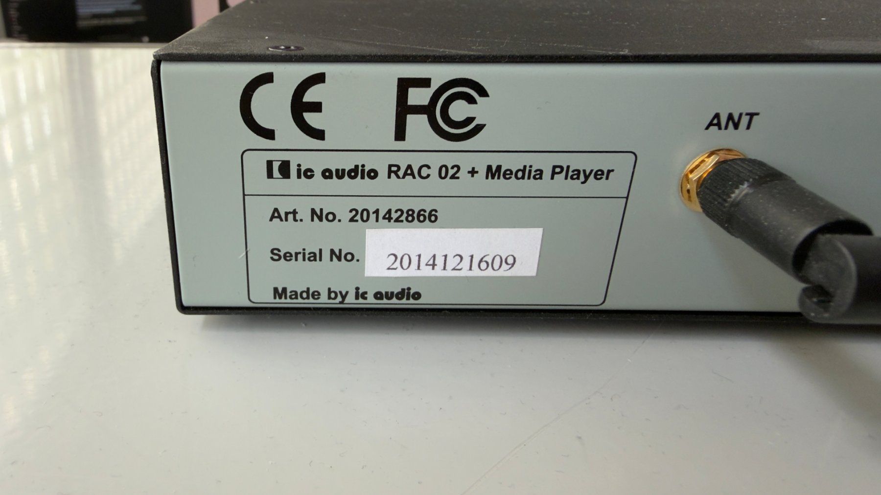 Systèmes audio & multimédias: IC Audio RAC 02 mit integriertem Media Player – D'occasion à Zollikofen par X-Light 2