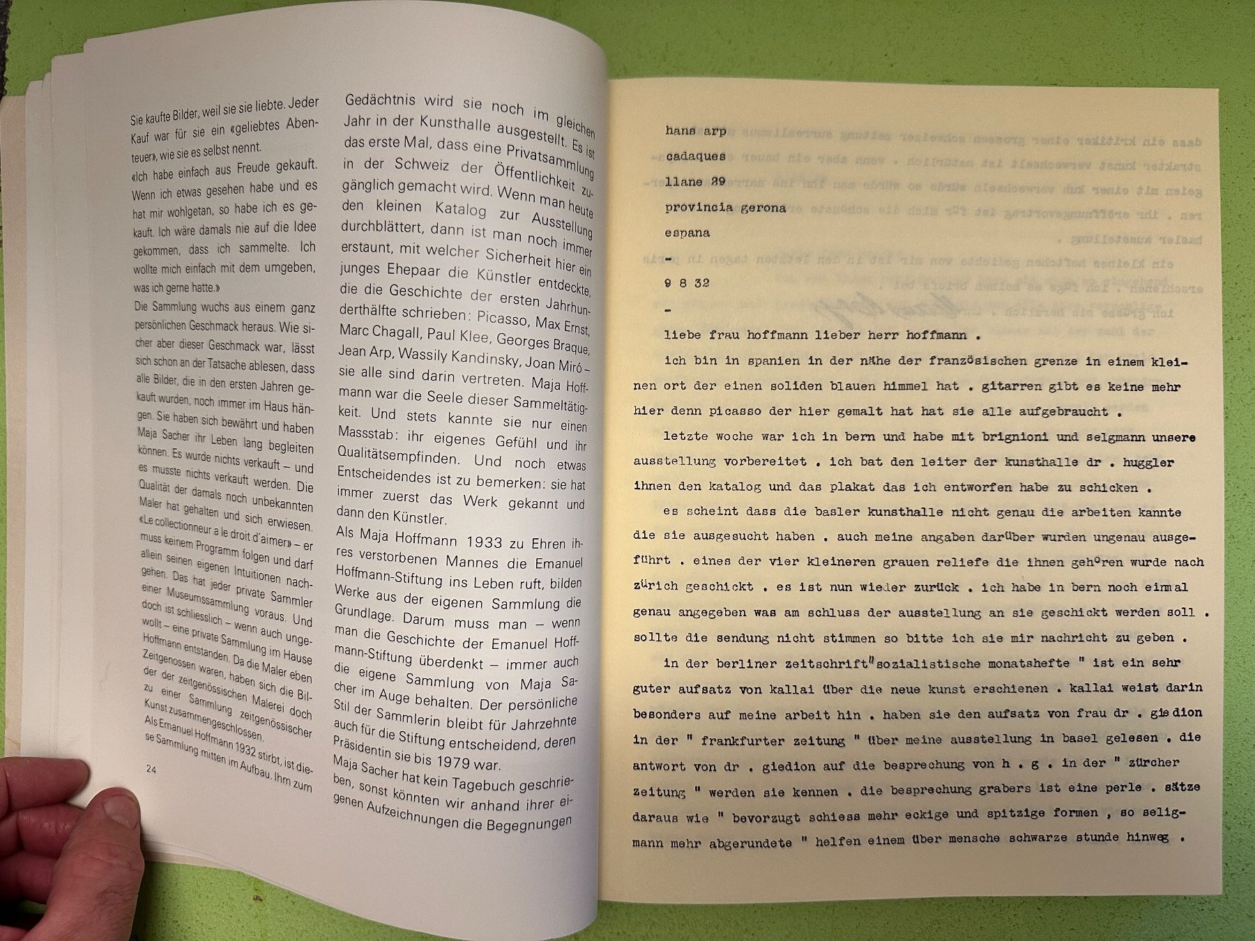 Libri: Erika Billeter: Leben mit Zeitgenossen. – Usato da Zürich venduto da allp 5