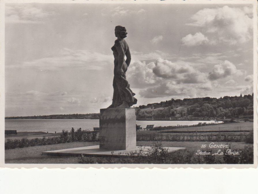 Ansichtskarten: Genève ca. 1950 – Gebraucht aus Bürglen TG von StampGraf