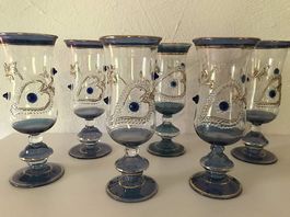 Orientalische Gläser Karaffe Glas Marokko arabische Deko