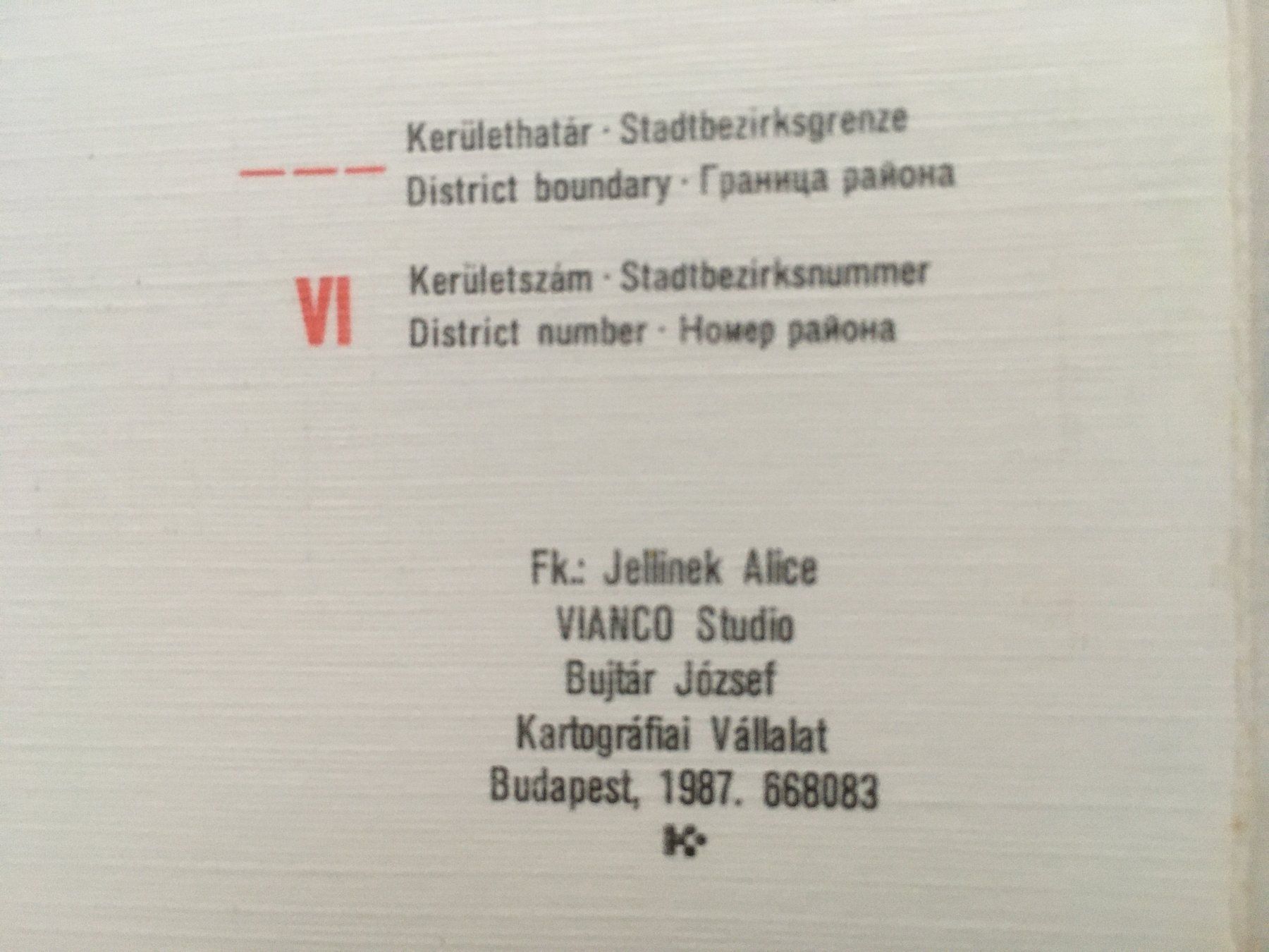 Documents: Karte Budapest – D'occasion à Grenchen par Kogi7 2