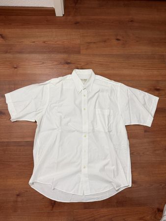 Yves Gerard Herren Kurzarm Hemd Weiss Business 41