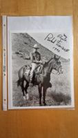 Richard Farnsworth, Original Autogramm auf Grossfoto in s/w