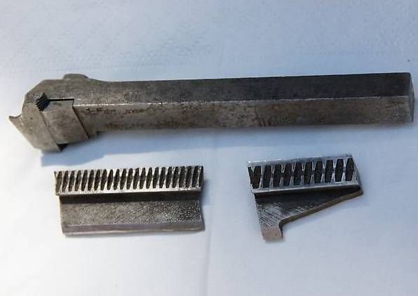 Ifanger Tutti gli attrezzi: Einstechstahl-Halter mit Messer – Nuovo (secondo la descrizione) da Bleienbach venduto da Mineral_Antik57 1