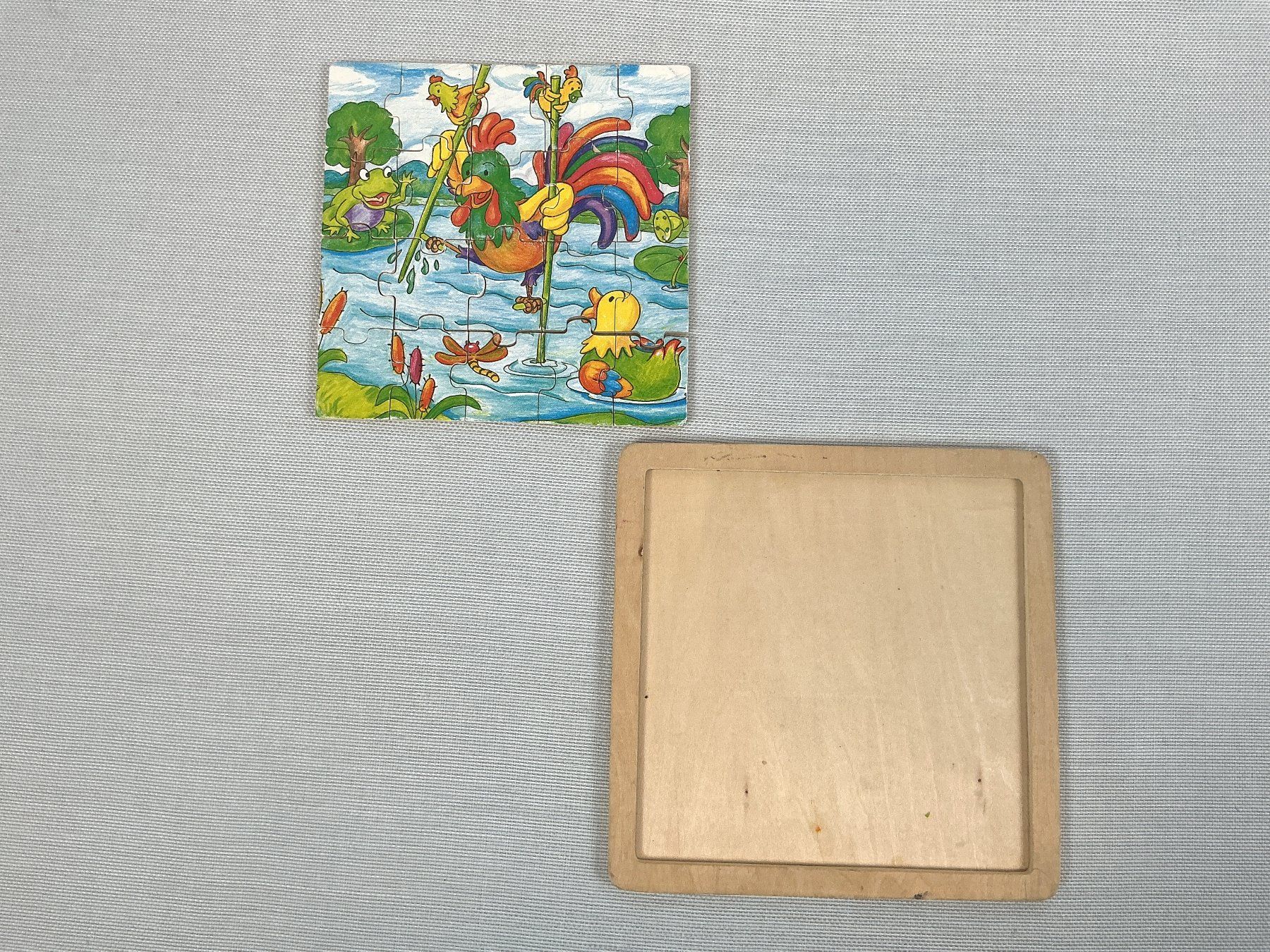 Puzzle: HOLZPUZZLE - Hahn auf Stelzen – Usato da Richterswil venduto da Restwert_Richterswil 3