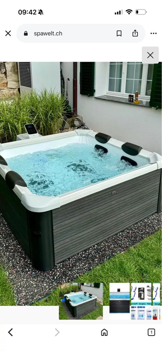 Whirlpool: MSpa pool – Gebraucht aus Zürich von ber_k5yk