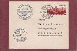 30 Jahre Alpenflug - O. Bider - Zürich - Bern 1943