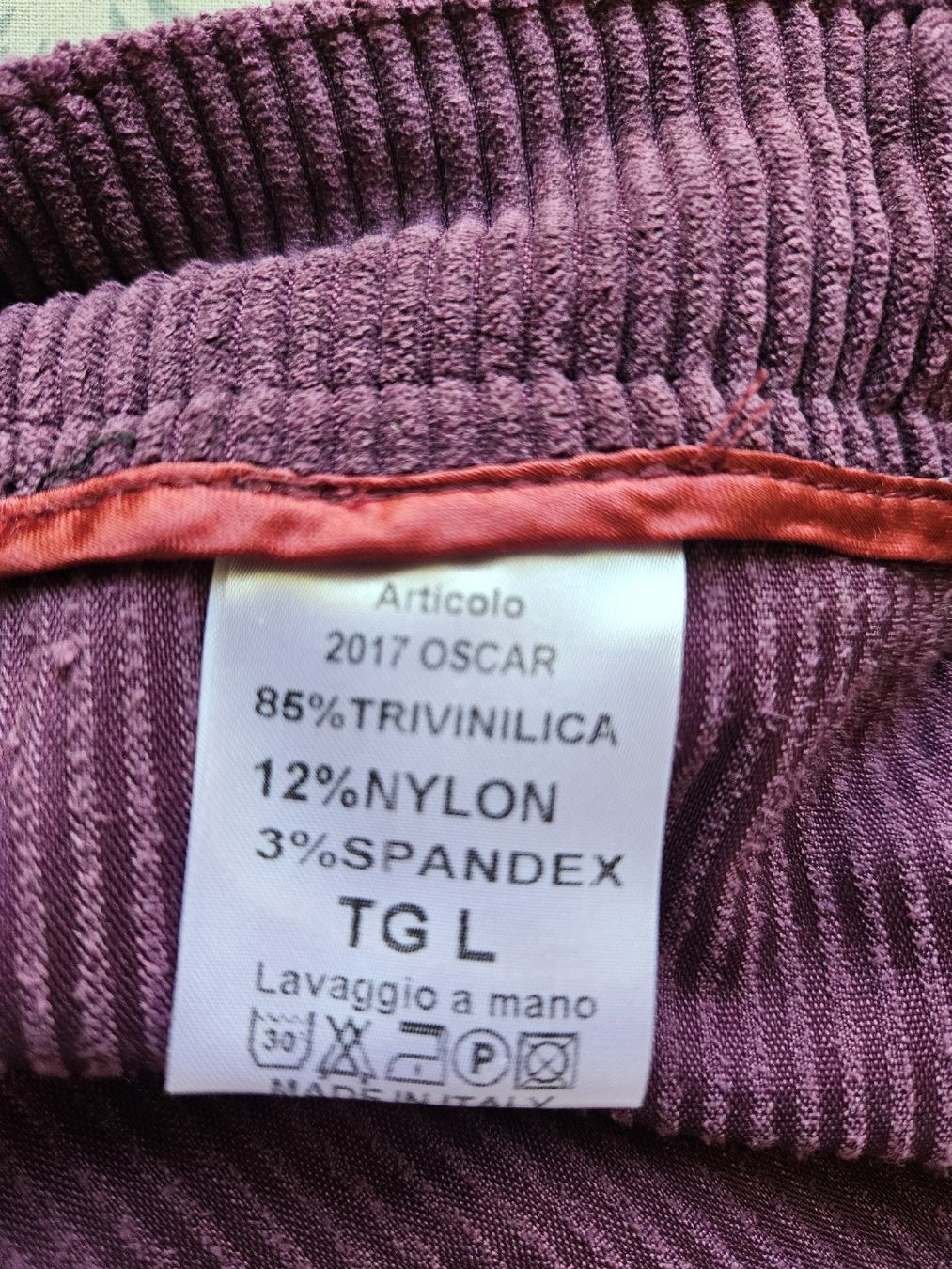 Pantaloni: Cord Hose Grösse L von Silence – Usato da Urdorf venduto da Colina 4