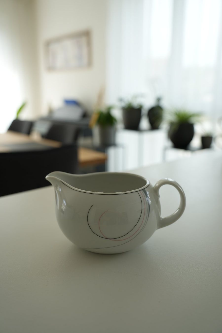Caraffe: Elegante Milchkaraffe mit Dekor – Usato da Rickenbach b. Wil venduto da mfrei103 3