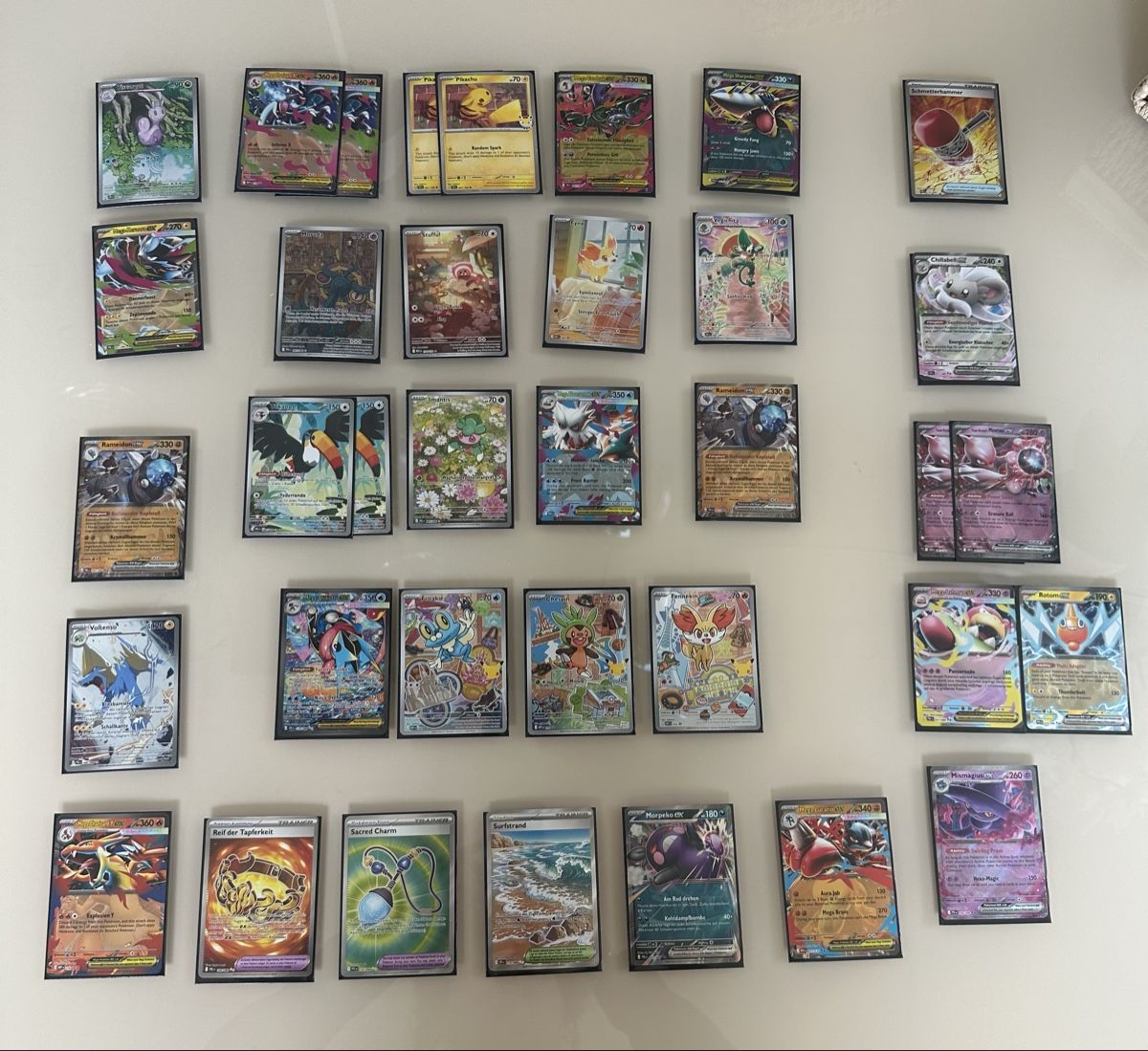 Pokémon Carte collezionabili: Pokémon 36 Karten mit Mega Quajutsu ex – Nuovo (secondo la descrizione) da Niederuzwil venduto da ber_l85q 2