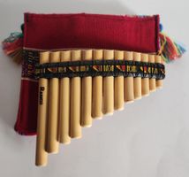 hochwertiges peruanische 13 Rohre Panflöte,C-Dur , Neu!