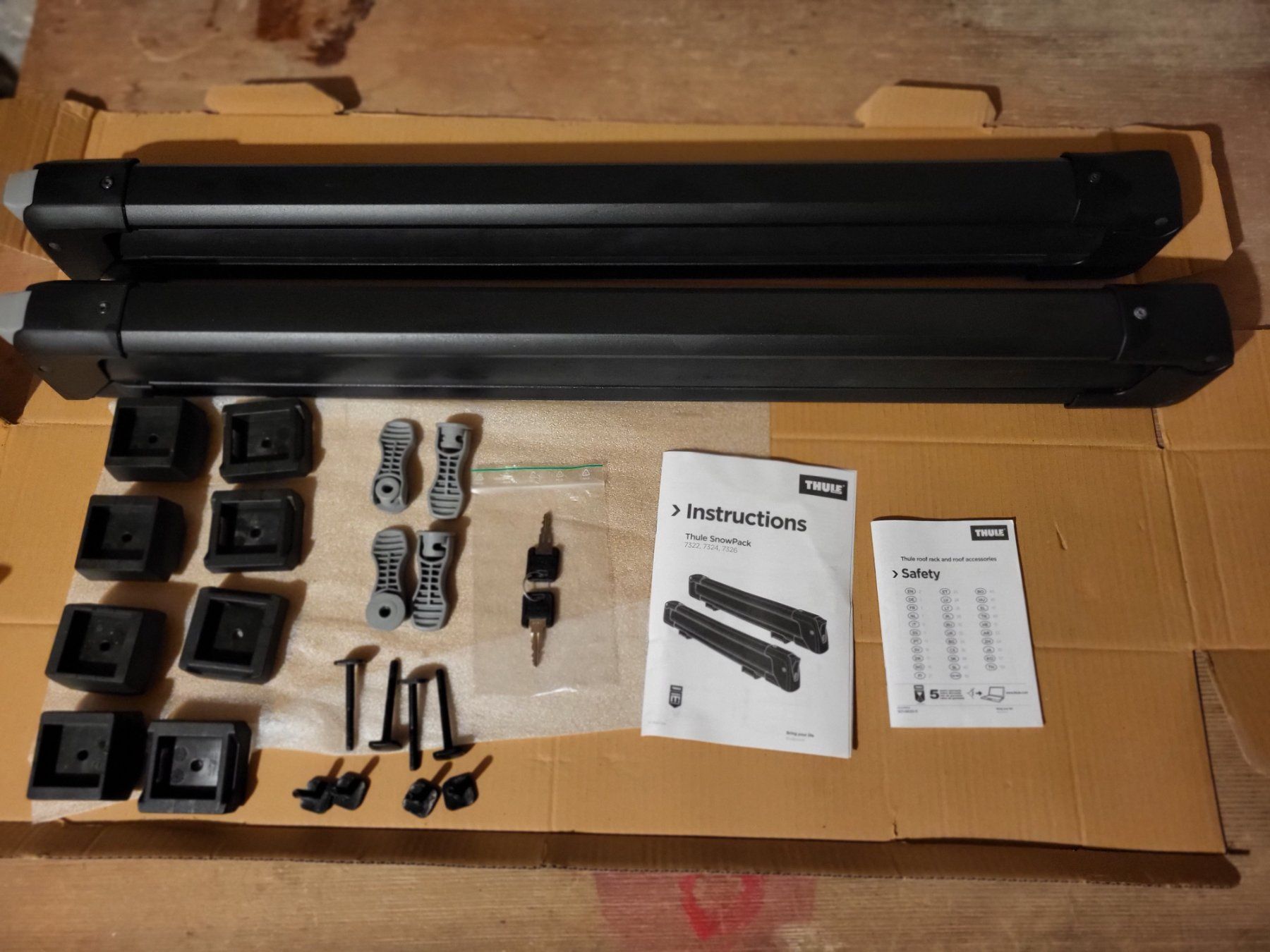 Thule Dachträger: Thule SnowPack L (Black) - Modell 7326B – Gebraucht aus Herisau von normanspirig 7