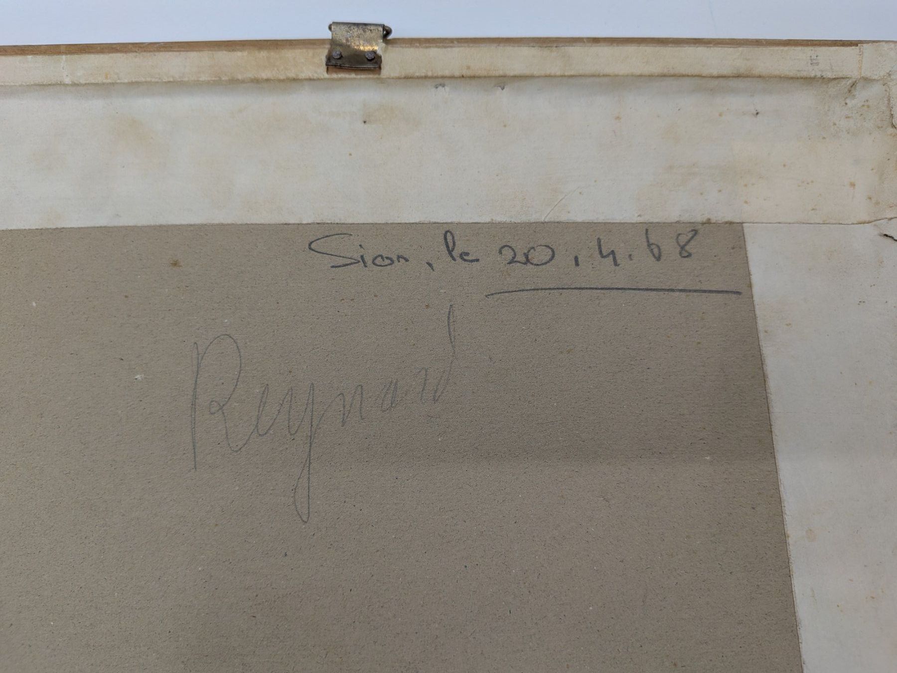 Tableaux: Gemälde signiert Reynard oder Reynaud ? – D'occasion à Emmen par magelan 5