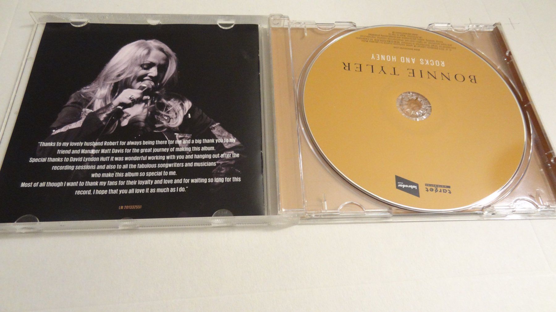 CDs: Bonnie Tyler - Rocks and Honey CD – Gebraucht aus Olten von Disc-Ausverkauf 1