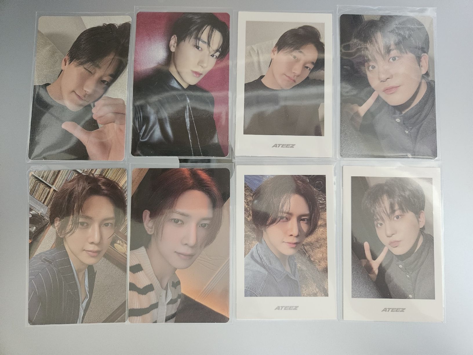 Carte collezionabili: Ateez Yeosang, San, Jongho misc Set – Usato da Au ZH venduto da Lattee01