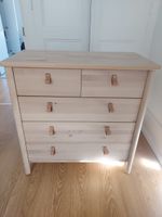 Commode BJÖRKSNÄS IKEA bois clair 4 tiroirs état neuf