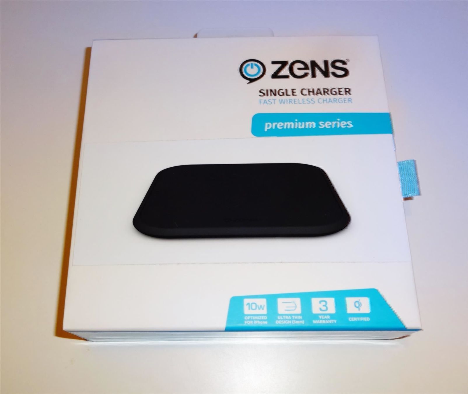 Caricabatterie: Zens Wireless Charger Single Aluminium – Usato da St. Gallen venduto da WWL 1
