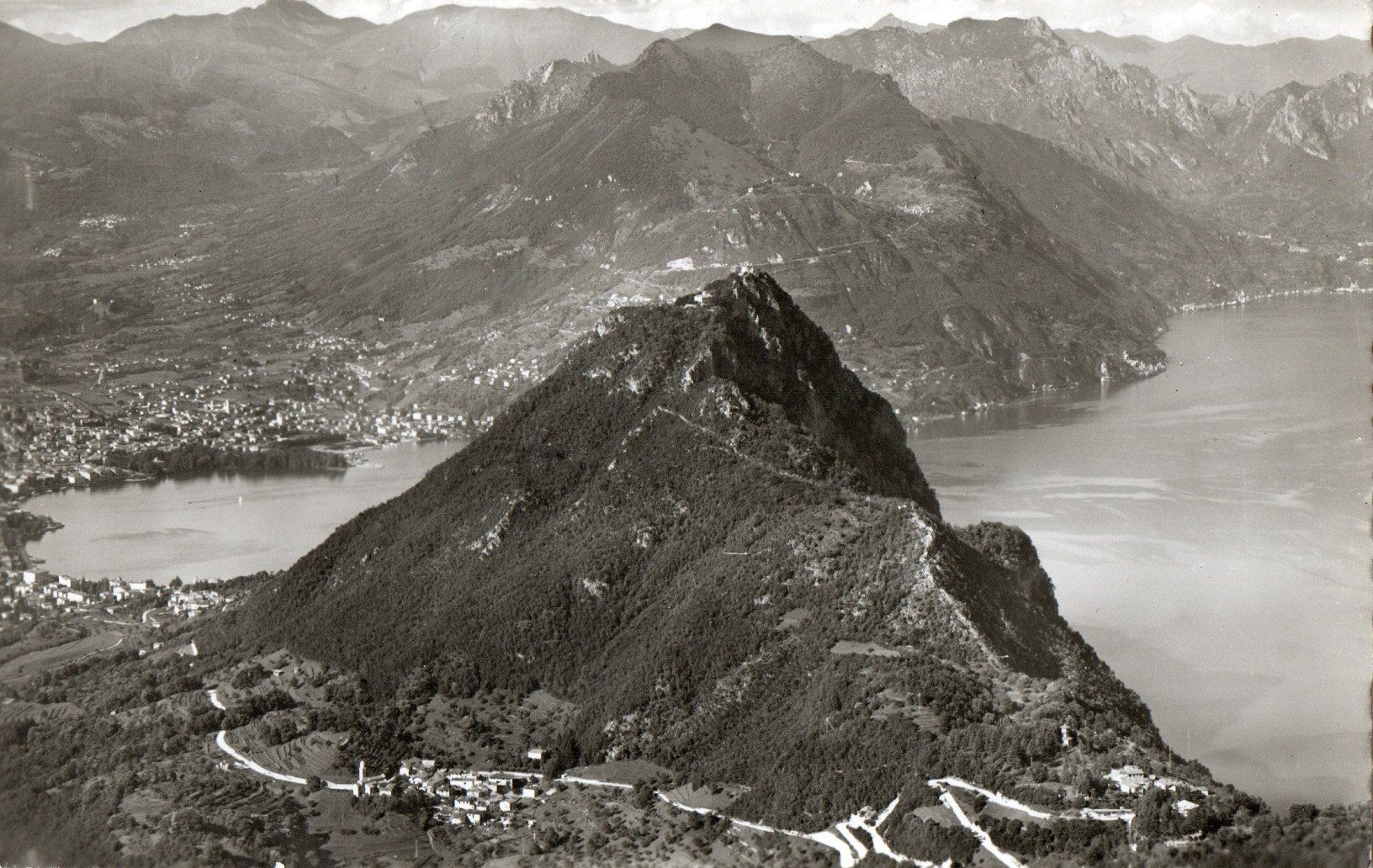 Cartoline postali: Monte S.Salvatore – Nuovo (secondo la descrizione) da Melano venduto da pisonsdro