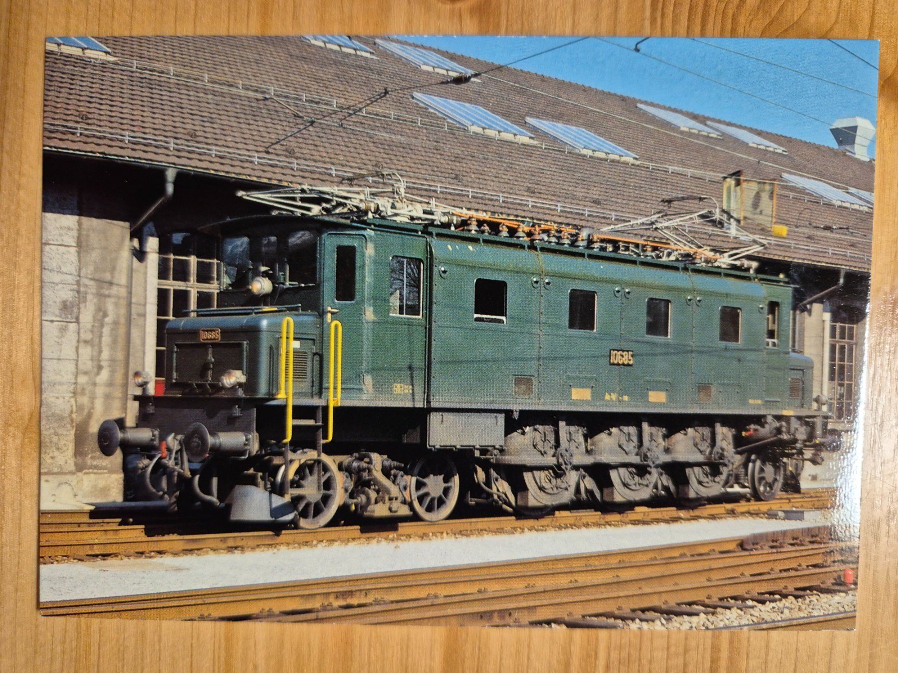 Cartoline postali: SBB-CFF Ae 3/6' 10685 – Usato da St-Léonard venduto da thipif